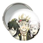آینه جیبی خندالو مدل نوئل و آستا و یونو انیمه بلک کلاور Black Clover  کد 11737