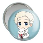 آینه جیبی خندالو مدل نورمن انیمه ناکجا آباد موعود Promised Neverland  کد 10109