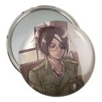 آینه جیبی خندالو مدل هانجی انیمه اتک آن تایتان Attack on Titan کد 18609