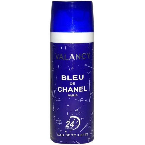 اسپری خوشبو کننده بدن مردانه والانسی مدل Bleu De Chanel حجم 200 میلی لیتر
