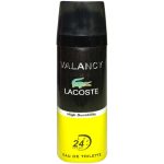 اسپری خوشبو کننده بدن مردانه والانسی مدل Lacoste حجم 200 میلی لیتر