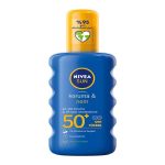 اسپری ضد آفتاب بدون رنگ نیوآ SPF 50 مدل Koruma ve Nem ‌مناسب انواع پوست حجم 50 میلی لیتر