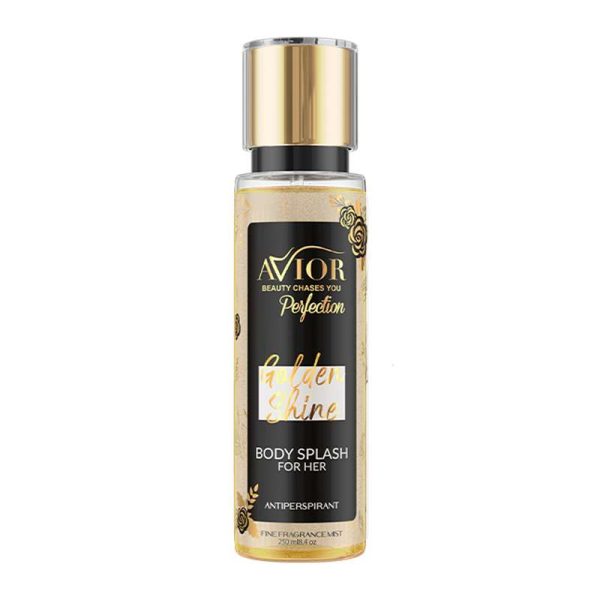 بادی اسپلش زنانه اویور مدل Golden Shine حجم 250 میلی لیتر