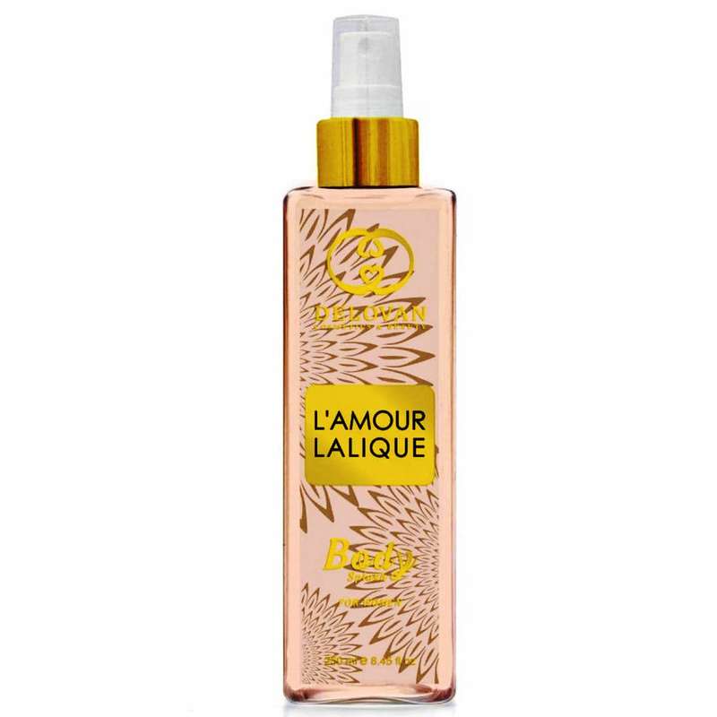 بادی اسپلش زنانه دلوان مدل َ لالیک لامور حجم 250 میلی لیتر بادی اسپلش زنانه دلوان مدل َ لالیک لامور حجم 250 میلی لیتر