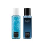 بادی اسپلش مردانه النترا مدل Rage حجم 250 میلی لیتر به همراه بادی اسپلش مردانه النترا مدل Blue حجم 250 میلی لیتر