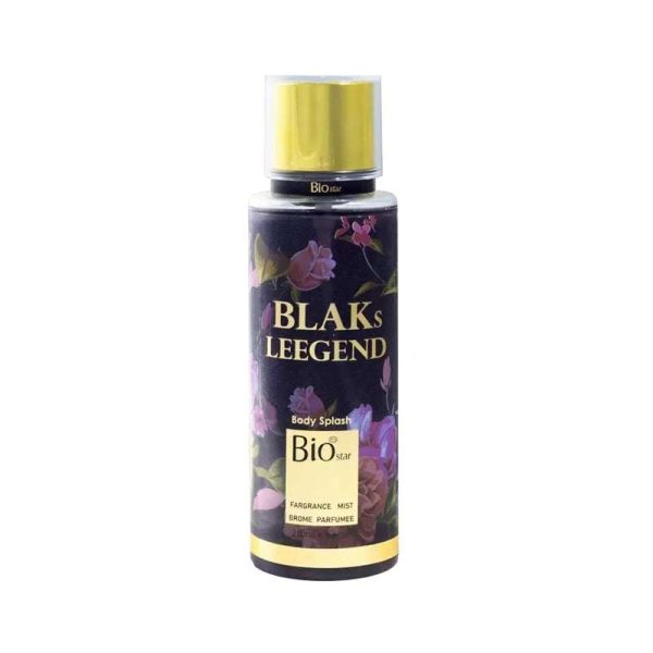 بادی اسپلش مردانه بیو استار مدل Blacks Legend حجم 250 میلی لیتر