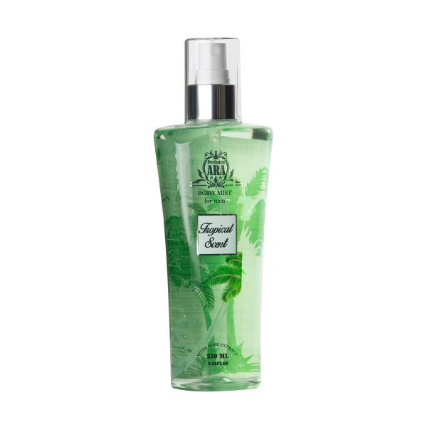 بادی اسپلش مردانه پرفیوم آرا مدل Tropical حجم 250 میلی لیتر