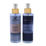 بادی اسپلش مردانه کینگز وود مدل Blue De Chanel – Coco حجم 236 میلی لیتر مجموعه 2 عددی