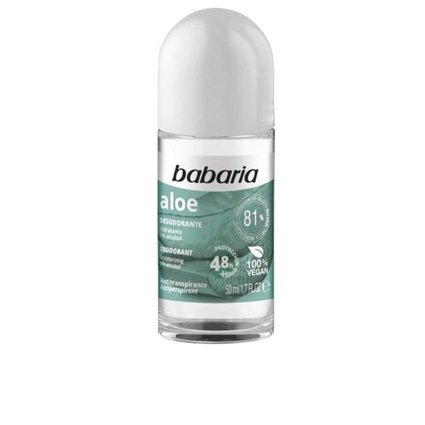 رول ضد تعریق باباریا مدل Aloe حجم 50 میلی لیتر