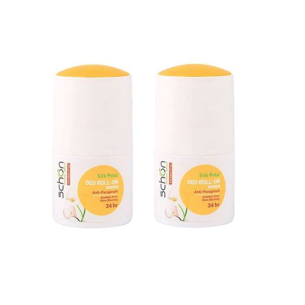 رول ضد تعریق زنانه شون مدل silk petal حجم 50 میلی لیتر مجموعه 2 عددی