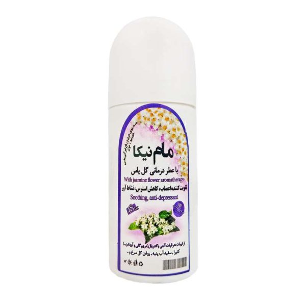 رول ضد تعریق نیکا مدل گل یاس حجم 50 میلی لیتر