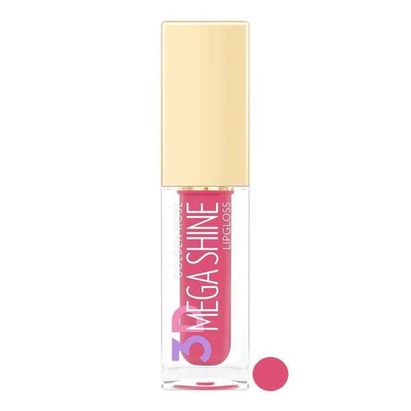 رژ لب مایع گلدن رز مدل MEGA SHINE شماره 110