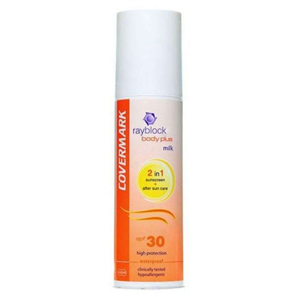 شیر بدن ضد آفتاب و پس از آفتاب کاور مارک مدل bodyplus s30 حجم 150 میلی لیتر