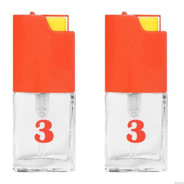 عطر جیبی زنانه بیک شماره 3  حجم 7.5 میلی لیتر بسته دو عددی