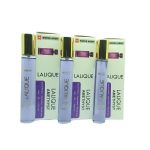 عطر جیبی زنانه سوئیس آرمی مدل آمیتیس لالیک حجم 35 میلی لیتر مجموعه 3 عددی