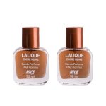عطر جیبی مردانه نایس پاپت مدل Lalique Encre Noire حجم 35 میلی لیتر مجموعه 2 عددی