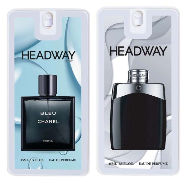 عطر جیبی مردانه هدوی استوری مدل مون بلان لجند و بلو شنل حجم 45 میلی لیتر مجموعه 2 عددی