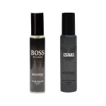 عطر جیبی مردانه هدوی استوری مدل پاکو رابان اینوکتوس و هوگو باس من حجم 30 میلی لیتر مجموعه 2 عددی