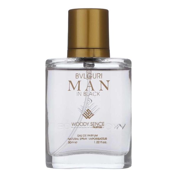 عطر جیبی مردانه وودی سنس مدل Man In Black حجم 30 میلی لیتر