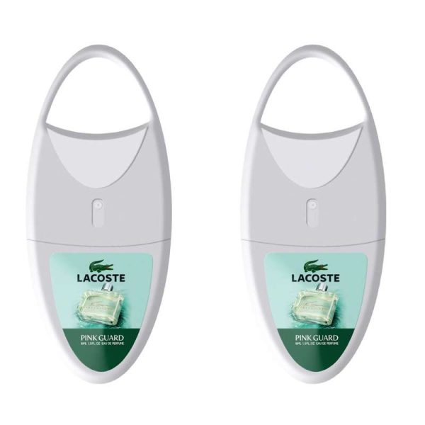 عطر جیبی مردانه پینک گارد مدل لاگوست اسنشیال حجم 16 میلی لیتر مجموعه 2 عددی
