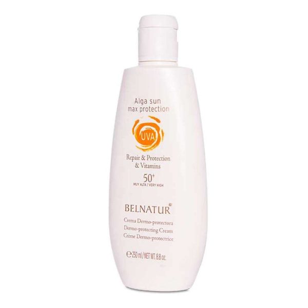 لوسیون ضد آفتاب و ضد چروک قوی بلنیچر مدل AlGa Sun SPF 50 حجم 250 میلی لیتر