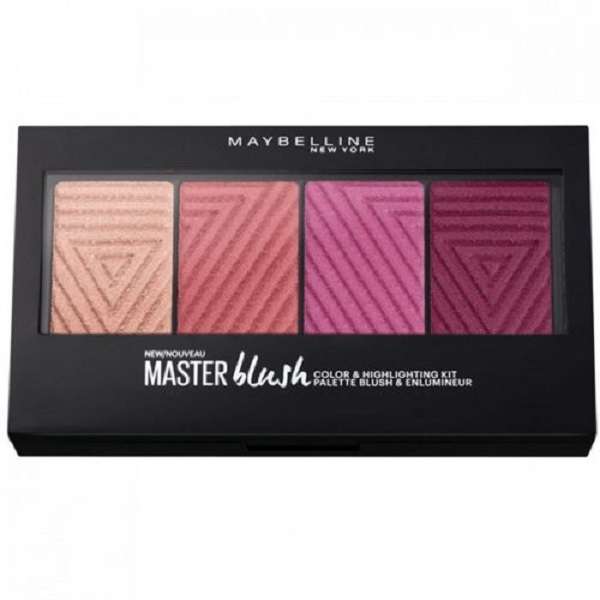 پالت رژگونه و هایلایتر میبلین شماره 4 پالت رژگونه و هایلایتر میبلین شماره 4