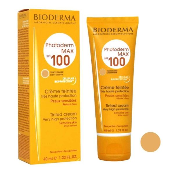 کرم ضد آفتاب بایودرما مدل Photoderm max حجم 40 میلی لیتر