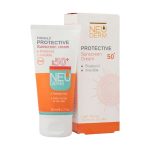 کرم ضد آفتاب بدون رنگ نئودرم SPF50 مدل 03 مناسب انواع پوست حجم 50 میلی لیتر