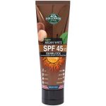 کرم ضد آفتاب بدون رنگ هالیوود استایل SPF 45 مدل آرگان مناسب انواع پوست حجم 100 میلی‌لیتر