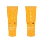 کرم ضد آفتاب بی رنگ لافارر SPF50 مدل 50 مناسب پوست های چرب حجم 40 میلی لیتر مجموعه 2 عددی