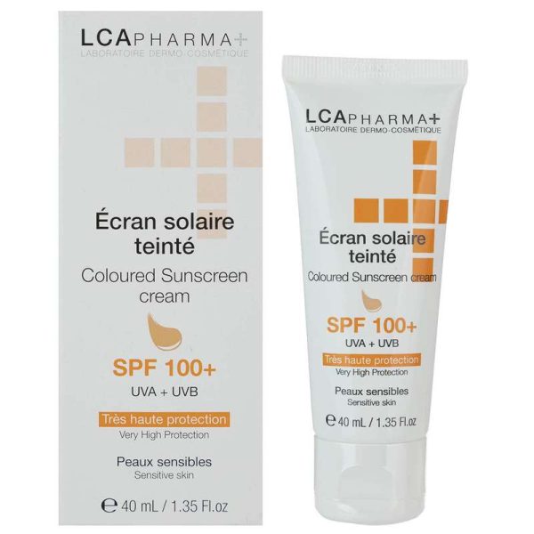 کرم ضد آفتاب رنگی ال سی ای فارما مدل Ecran Solaire Teinte حجم 40 میلی لیتر