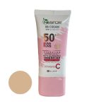 کرم ضد آفتاب رنگی نستور SPF 50 شماره 1 مدل ویتامین c  ‌مناسب پوست‌های خشک حجم 50 میلی‌لیتر