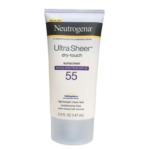 کرم ضد آفتاب نوتروژینا مدل Ultra Sheer حجم 147 میلی لیتر