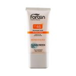 کرم ژل ضدآفتاب بدون رنگ فاربن SPF46 مدل 01 مناسب پوست چرب حجم 50 میلی لیتر