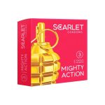 کاندوم اسکارلت مدل MIGHTY ACTION بسته 3 عددی