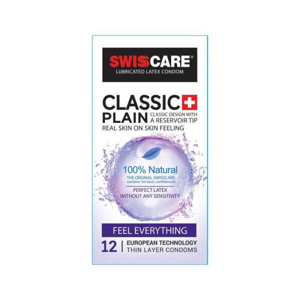 کاندوم سوئیس کر مدل CLASSIC بسته 12 عددی