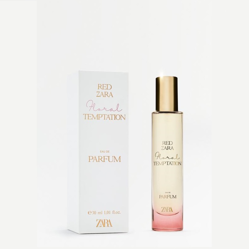 عطر زنانه زارا مدل فلورال رِد تمپتیشن حجم 30 میلی لیتر کد 0405
