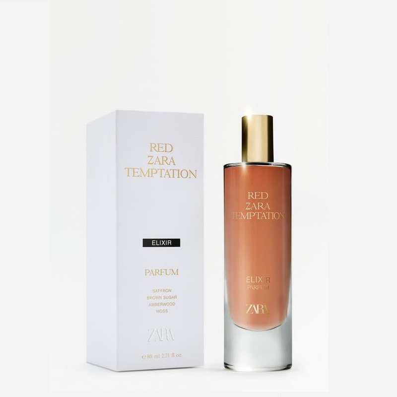 عطر زنانه زارا مدل رِد تمپتیشن اکسیر حجم 80 میلی لیتر کد 0302