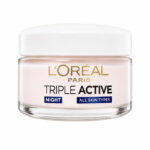 کرم ضد چروک شب  لورآل مدل Triple Active Night مناسب برای انواع پوست حجم 50 میلی لیتر