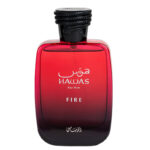 ادپرفیوم مردانه رصاصی مدل hawas fire حجم 100 میلی لیتر