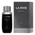 ادو پرفیوم مردانه لا ریو مدل prestige grey حجم 75 میلی لیتر