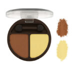 پالت سایه چشم کرون مدل DUO EYESHADOW شماره 01