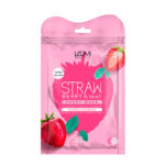 ماسک صورت آبرسان و مغذی وارمی مدل توت فرنگی و نعناع مناسب پوست چرب و مختلط بسته 2 عددی حجم 25 میلی‌لیتر کاهش دهنده چربی و لطافت‌بخش با ویتامین‌های C، B1 و B12
