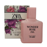 ادوپرفیوم زنانه اسکلاره مدل Wonder Rose zara با رایحه شیرین حجم 100 میلی‌لیتر